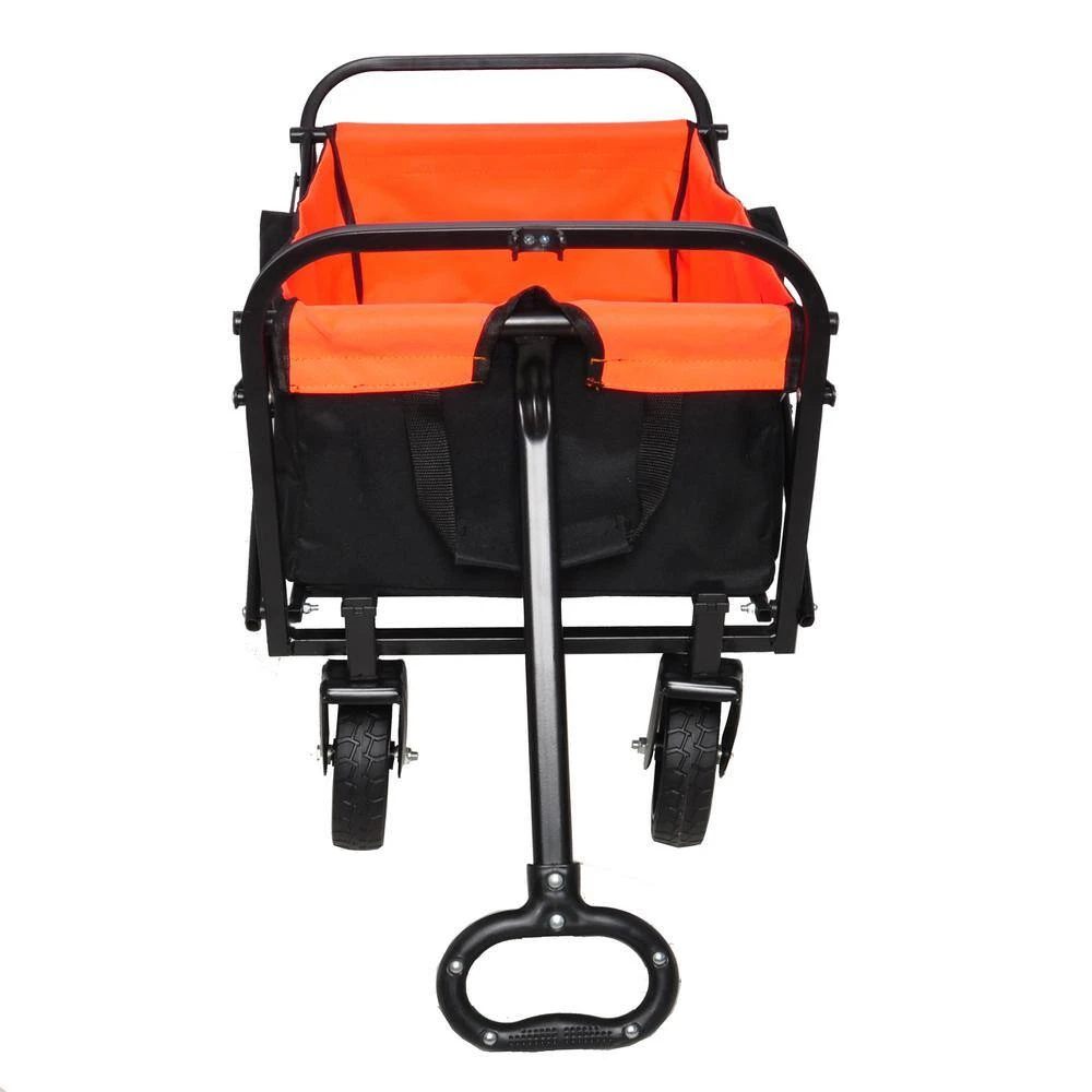 1.80 cu. ft. Fabric Bin Garden Cart Folding Wagon Cart by Afoxsos 4 1.80 cu. ft. Fabric Bin Garden Cart Folding Wagon Cart by Afoxsos - Image 2