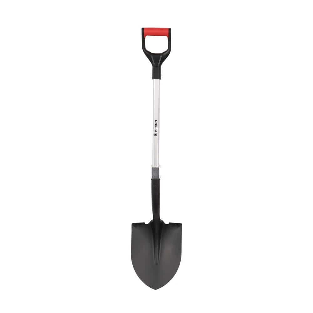 44 in. Aluminum D-Handle Round Point Shovel by ALTERRA 3 44 in. Aluminum D-Handle Round Point Shovel by ALTERRA