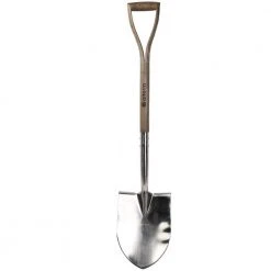 40.5 in. Y-Handle Stainless Steel Round Point Shovel by ALTERRA
