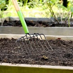 10-Tine Welded Bedding Fork by Ames 17 10-Tine Welded Bedding Fork by Ames -GARDEN TOOLS Shop ames garden forks 2826300 44 1000