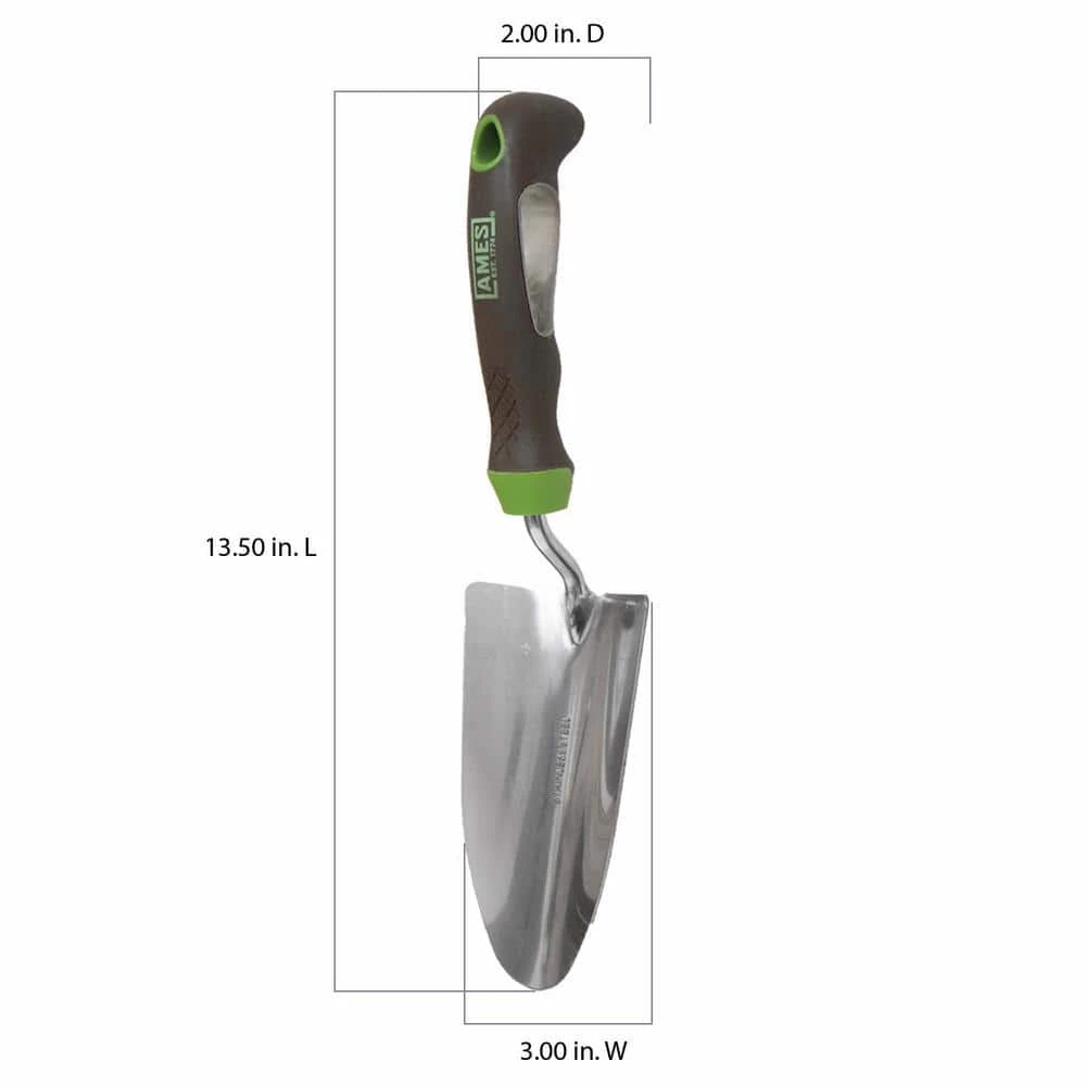 5.3 in. Ergo Gel Grip Garden Trowel by Ames 7 5.3 in. Ergo Gel Grip Garden Trowel by Ames - Image 5