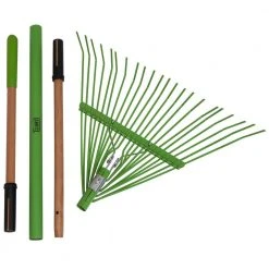 54 in. 22-Tine Hardwood/Steel Handle Steel Leaf Rake by Ames -GARDEN TOOLS Shop ames leaf rakes 20201033 44 1000