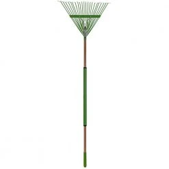 54 in. 22-Tine Hardwood/Steel Handle Steel Leaf Rake by Ames