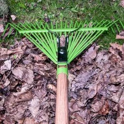 54 in. Wood Handle 22-Tine Steel Leaf Rake by Ames -GARDEN TOOLS Shop ames leaf rakes 2915600 44 1000