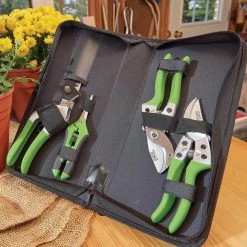 7.09 in. Pruning Shears Kit with Case (4-Piece) by Ames -GARDEN TOOLS Shop ames pruning shears 20213344 a0 1000
