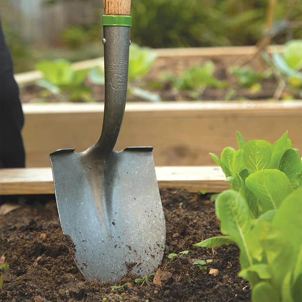 42 in. Wood Handle Steel Blade Floral Shovel by Ames 4 42 in. Wood Handle Steel Blade Floral Shovel by Ames - Image 2