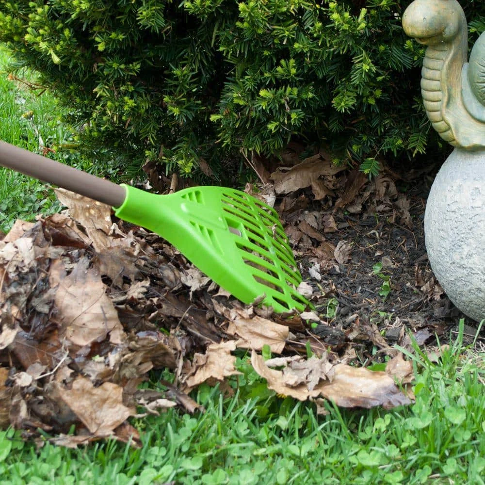 60 in. handle Collector 8 in. Poly Shrub Rake by Ames 9 60 in. handle Collector 8 in. Poly Shrub Rake by Ames - Image 7