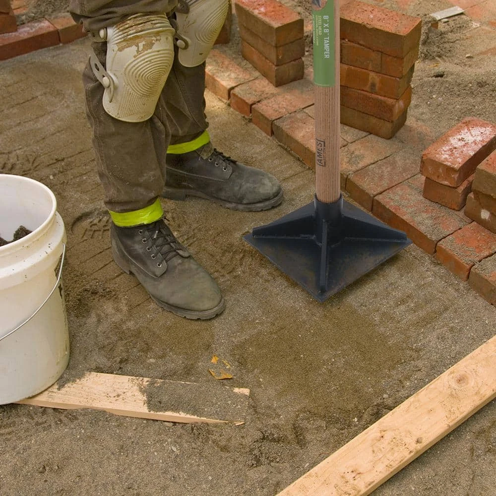 48 in. Handle 8 in. x 8 in. Steel Tamper by Ames 8 48 in. Handle 8 in. x 8 in. Steel Tamper by Ames - Image 6