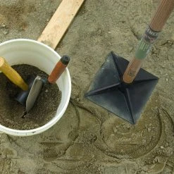 48 in. Handle 8 in. x 8 in. Steel Tamper by Ames 14 48 in. Handle 8 in. x 8 in. Steel Tamper by Ames -GARDEN TOOLS Shop ames tampers 2233400 a0 1000