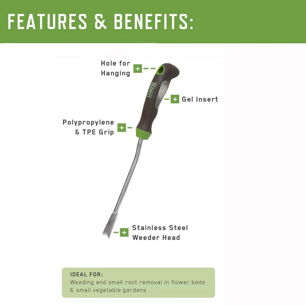 5.3 in. Ergo Gel Grip Hand Weeder by Ames 8 5.3 in. Ergo Gel Grip Hand Weeder by Ames - Image 6