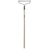 51 in. Wood Handle Steel 14-Tine Bow Rake by Anvil -GARDEN TOOLS Shop anvil landscaping rakes 3825100 64 1000