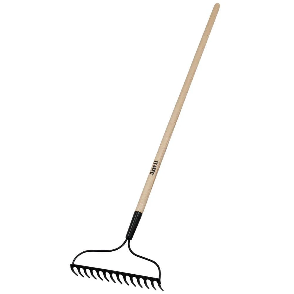 51 in. Wood Handle Steel 14-Tine Bow Rake by Anvil 10 51 in. Wood Handle Steel 14-Tine Bow Rake by Anvil - Image 8