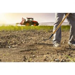 47 in. L Wood Handle 14-Tines Garden Bow Rake by Anvil 11 47 in. L Wood Handle 14-Tines Garden Bow Rake by Anvil -GARDEN TOOLS Shop anvil landscaping rakes 77105 943 44 1000