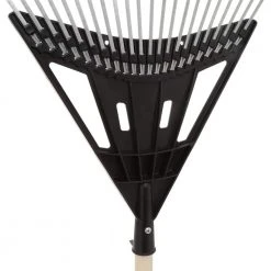 48 in. Hardwood Handle Super Flex Poly Steel Rake by Anvil -GARDEN TOOLS Shop anvil leaf rakes 3915500 a0 1000