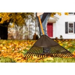 47 in. L Wood Handle 24 in. Poly Leaf Rake by Anvil -GARDEN TOOLS Shop anvil leaf rakes 77855 940 44 1000