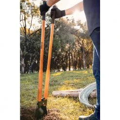 47 in. L Wood Handle Steel Post Hole Digger by Anvil -GARDEN TOOLS Shop anvil post hole diggers 77568 948 44 1000