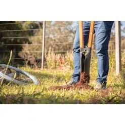 47 in. L Wood Handle Steel Post Hole Digger by Anvil -GARDEN TOOLS Shop anvil post hole diggers 77568 948 76 1000