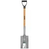 28 in. D-Grip Short Wood Handle Garden Spade by Anvil
