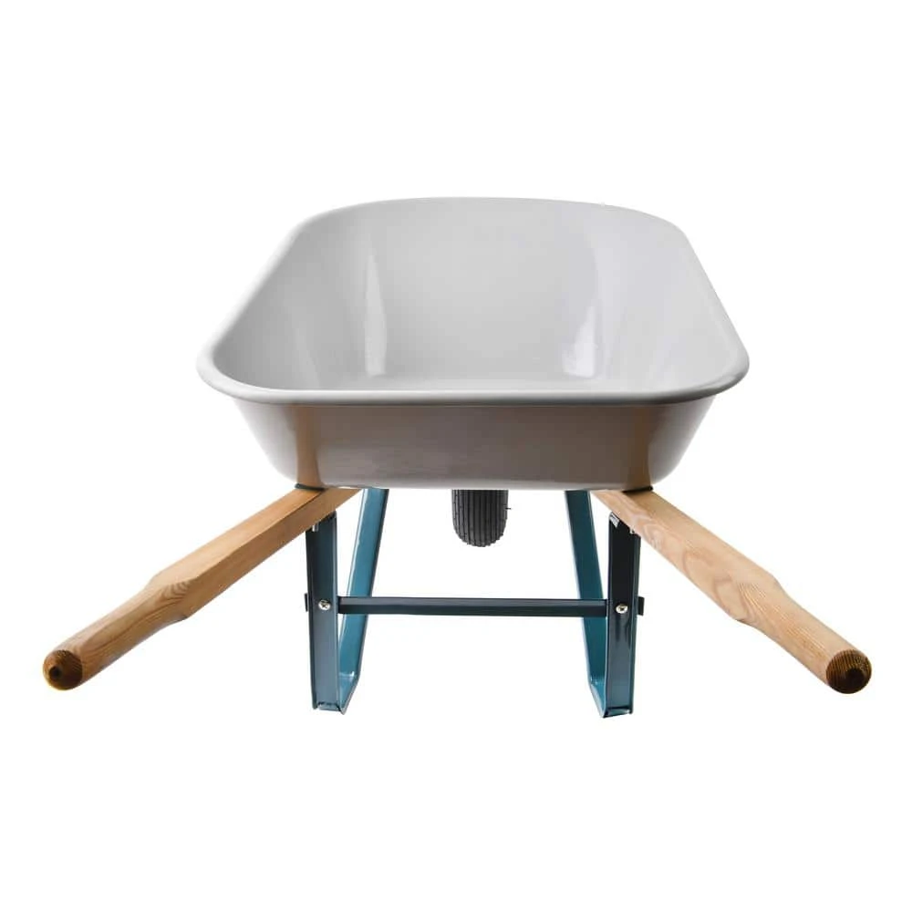 Anvil 4 cu. ft. Poly Wheelbarrow with a Pneumatic Tire 6 Anvil 4 cu. ft. Poly Wheelbarrow with a Pneumatic Tire - Image 4
