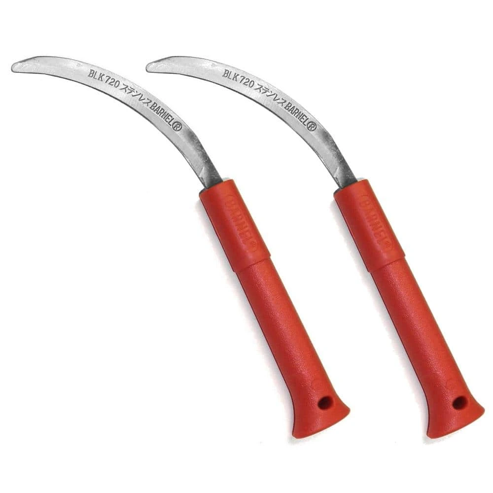 10 in. Tropical Fruit Harvest Knife (2-Pack) by BARNEL USA 3 10 in. Tropical Fruit Harvest Knife (2-Pack) by BARNEL USA