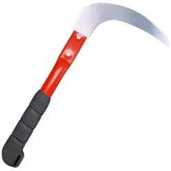 17 in. Smooth-Edge Landscape and Harvest Knife/Sickle by BARNEL USA