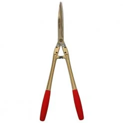 Professional 9 in. Wavy-Serrated Blade Hedge Shears by BARNEL USA