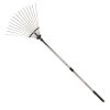 34 in. to 70 in. Steel Head Telescopic Adjustable Fan Rake by BARNEL USA -GARDEN TOOLS Shop barnel usa landscaping rakes b999 64 1000