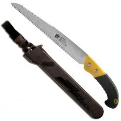 12 in. Straight Landscape Pruning Hand Saw with Sheath by BARNEL USA