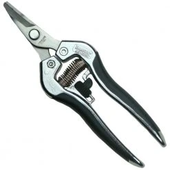 6-1/2 in. Ergonomic Curved-Blade Blunt Nose Shears by BARNEL USA