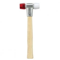 Halder 11 oz. Mallet with Zinc die cast housing Hard Wood Handle Red Plastic Face and White Nylon Face by Baseplex 7 Halder 11 oz. Mallet with Zinc die cast housing Hard Wood Handle Red Plastic Face and White Nylon Face by Baseplex -GARDEN TOOLS Shop baseplex mallets 3968 030 fa 1000