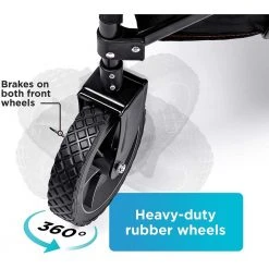 2.541 cu. ft. 4-Wheeled Collapsible Fabric Garden Cart by BLACK+DECKER -GARDEN TOOLS Shop black decker garden carts bdstctbk01 31 1000