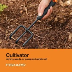 3-Piece Garden Tool Set by Fiskars 23 3-Piece Garden Tool Set by Fiskars -GARDEN TOOLS Shop black orange fiskars garden tool sets 1068137 1f 1000