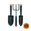 3-Piece Garden Tool Set by Fiskars -GARDEN TOOLS Shop black orange fiskars garden tool sets 1068137 64 1000