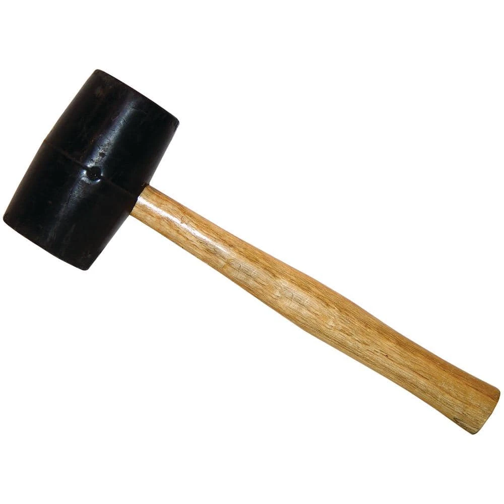 24 oz. Rubber Mallet with 13 in. Wood Handle by Bon Tool 3 24 oz. Rubber Mallet with 13 in. Wood Handle by Bon Tool