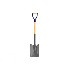 27 in. Wood Handle Professional Square Point Shovel by Bon Tool