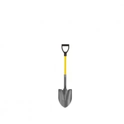 27 in. Fiberglass Handle Professional Round Point Shovel by Bon Tool