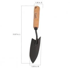 3-Piece Wood Handle Trowel, Cultivator, and Transplanter Garden Tool Set by Ames -GARDEN TOOLS Shop brown ames garden tool sets 2446400 44 1000