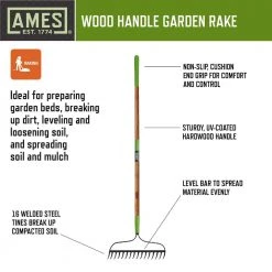 New Homeowner Garden Tool Set (Set of 5) by Ames -GARDEN TOOLS Shop brown ames garden tool sets 5958300 1d 1000