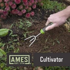 6-Piece Garden Tool Set - Hand Trowel, Hand Weeder, Hand Rake, Hand Transplanter, Hand Scoop and Hand Cultivator by Ames -GARDEN TOOLS Shop brown and green ames garden tool sets 24451009 40 1000