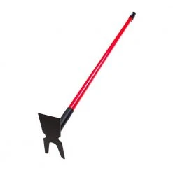 12-Gauge 2-Prong Weeding Hoe with Fiberglass Handle by Bully Tools