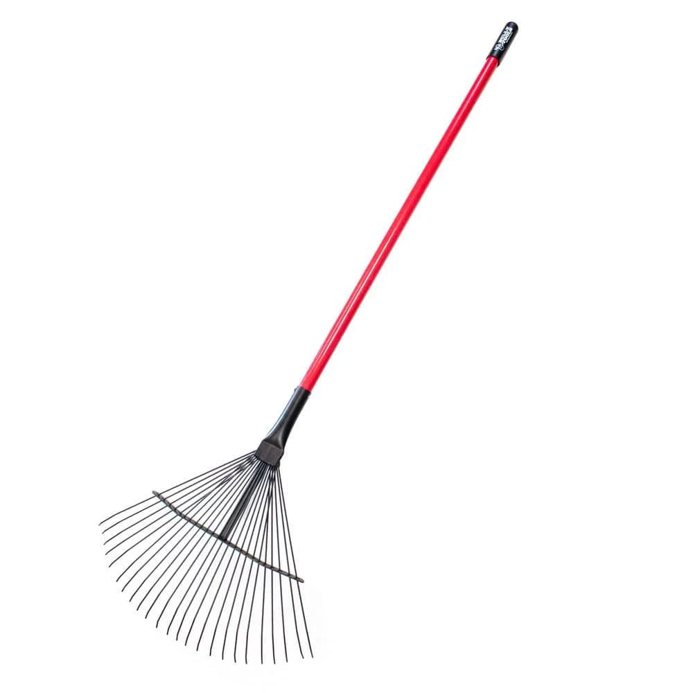 24-Tine Leaf and Thatching Rake with Fiberglass Handle by Bully Tools 3 24-Tine Leaf and Thatching Rake with Fiberglass Handle by Bully Tools