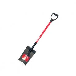 14-Gauge Shingle Shovel with Fiberglass D-Grip Handle by Bully Tools