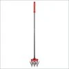 MAX DiscCULTIVATOR Adjustable 6.5 in. Steel Tines with Red Comfort Grip Garden Disc Cultivator by Corona