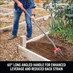 MAX DiscCULTIVATOR Adjustable 6.5 in. Steel Tines with Red Comfort Grip Garden Disc Cultivator by Corona -GARDEN TOOLS Shop corona cultivators lg13635 c3 1000