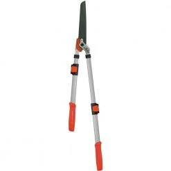 DualLINK 10 in. Non-Stick Coated Blade with Lightweight Steel Handles Extendable Hedge Shears by Corona
