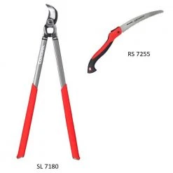 Dualcut 4 in. Lopper and Razortooth 8 in. Pruning Saw by Corona