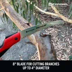 RazorTOOTH 8 in. High Carbon Steel Blade with Ergonomic Non-Slip Handle Folding Pruning Saw by Corona -GARDEN TOOLS Shop corona pruning saws rs 7255 66 1000