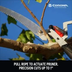 DualLINK 13 in. High Carbon Steel Blade with Lightweight Fiberglass Handle Extendable Tree Saw and Pruner by Corona -GARDEN TOOLS Shop corona pruning saws tp 4214 1d 1000