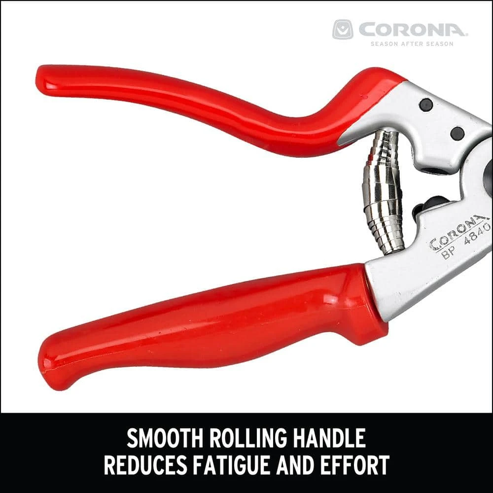 2.625 in. High Carbon Steel Blade with Forged Rolling Aluminum Handles Bypass Hand Pruner by Corona 5 2.625 in. High Carbon Steel Blade with Forged Rolling Aluminum Handles Bypass Hand Pruner by Corona - Image 3
