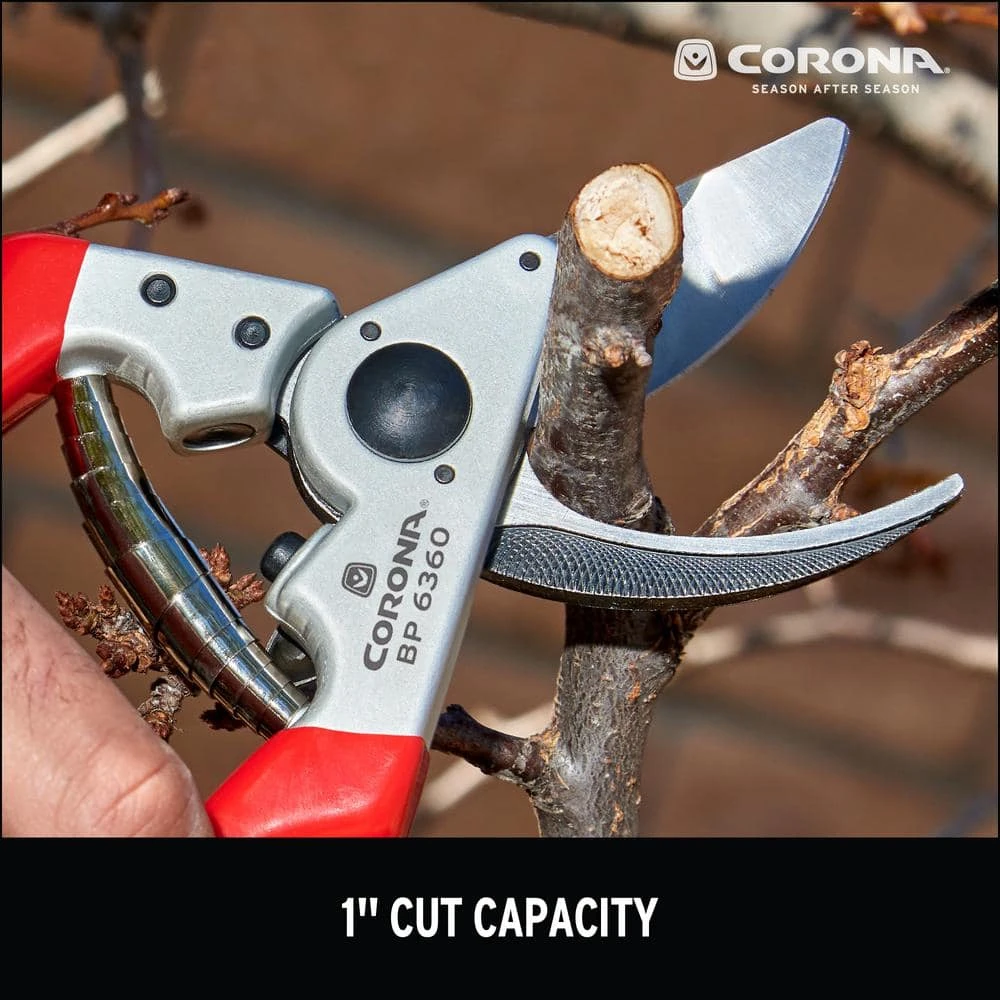 2.625 in. Angled High Carbon Steel Blade with Forged Aluminum Handles Right-Handed Bypass Hand Pruner by Corona 7 2.625 in. Angled High Carbon Steel Blade with Forged Aluminum Handles Right-Handed Bypass Hand Pruner by Corona - Image 5